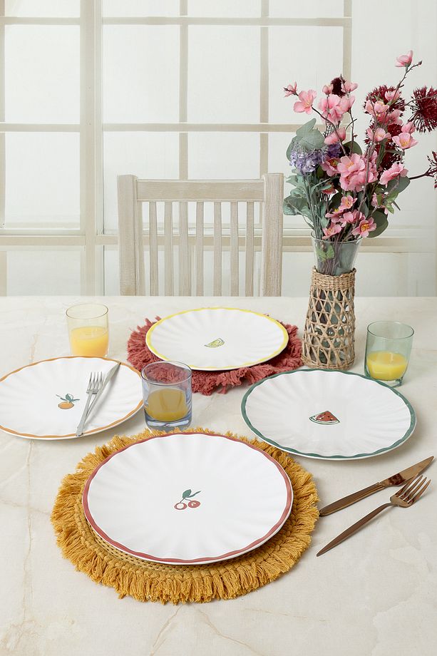 Fruit Feast Sirius Servis Tabağı 27 Cm 4 Adet 23108-11 - 3