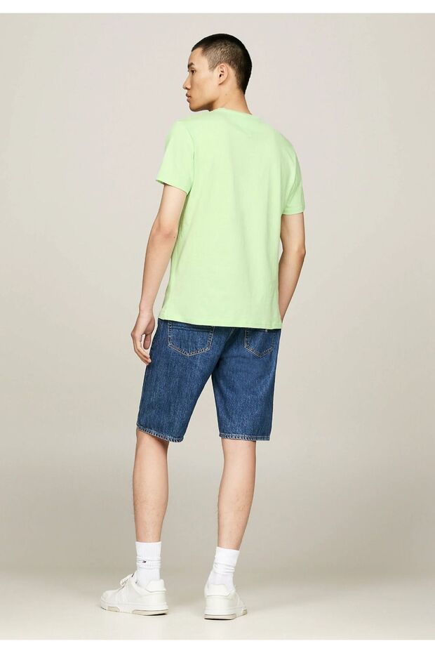 ESSENTIAL FLAG TEE - Basic Tişört - opal yeşil - 4