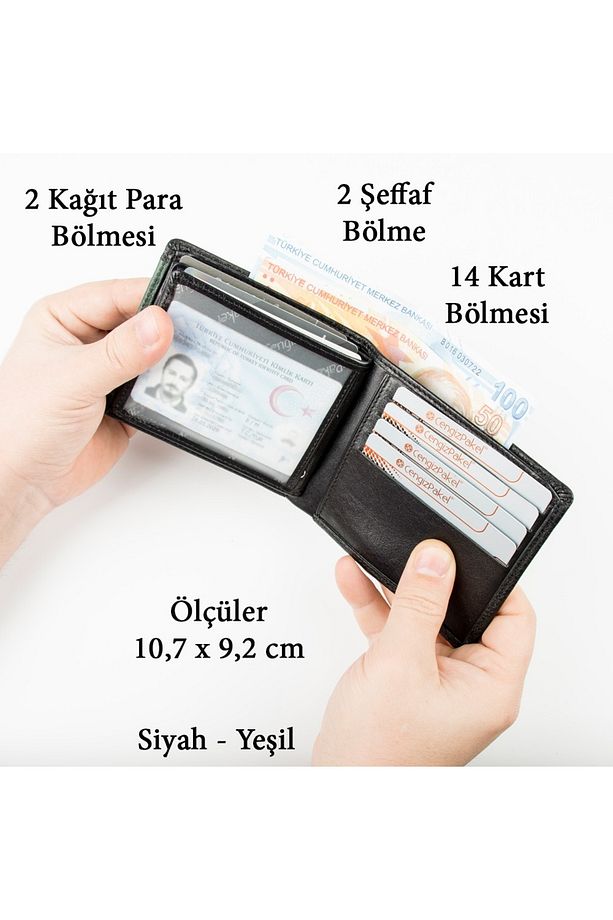 27448 Cengiz Pakel İsme Özel Erkek Cüzdan - 4