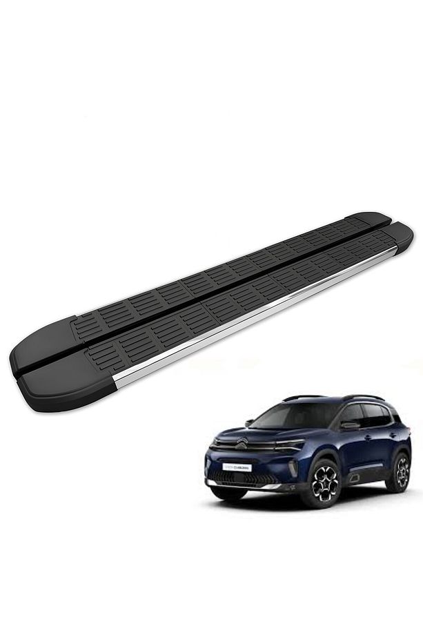 Citroen C5 Aircross Yan Basamak Marşpiyel Koruma 2017 2018 2019 2020 2021 2022 2023 2024 - 1