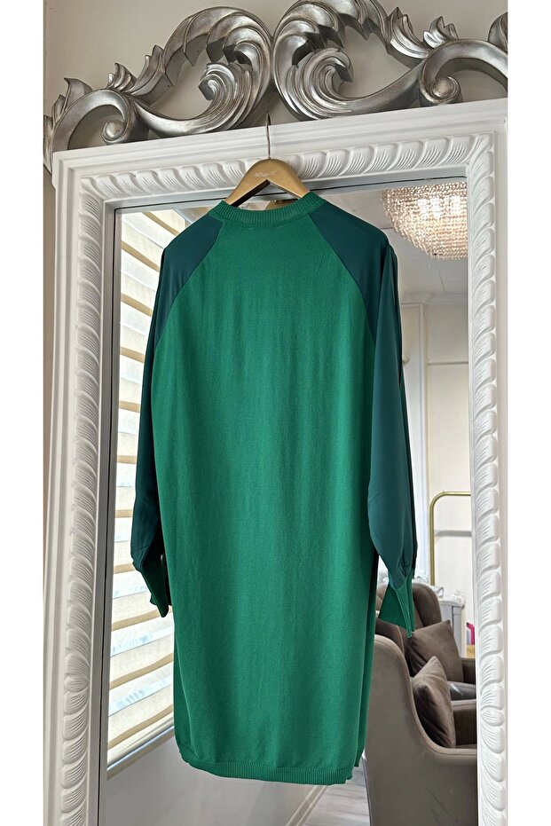 6899 Yeşil Tunik - 4