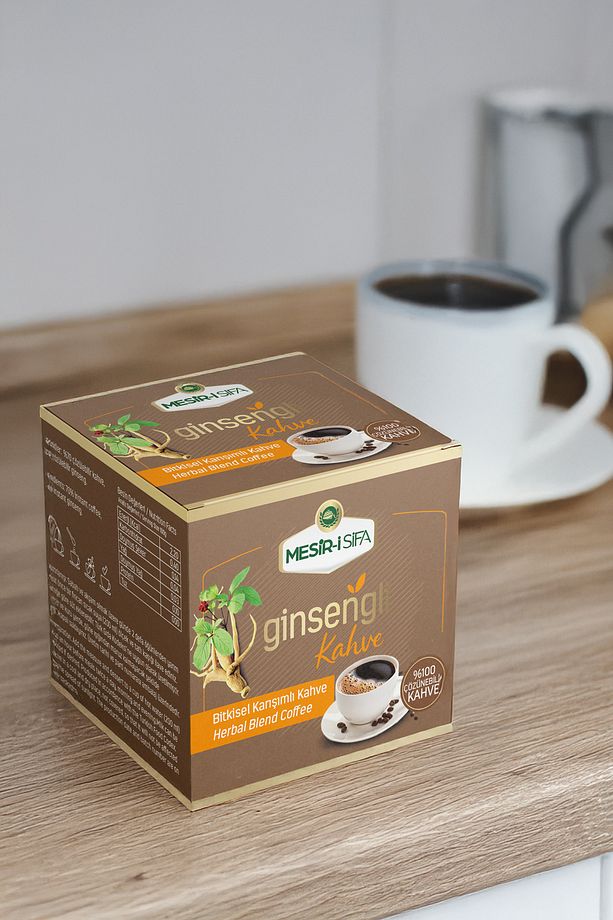 Ginsengli Kahve Bitkisel Karışımlı Çözünebilir Kahve 75gr - 3