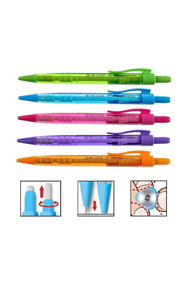 Tri Click 1363 Versatil Uçlu Kalem 0.7 mm - 2