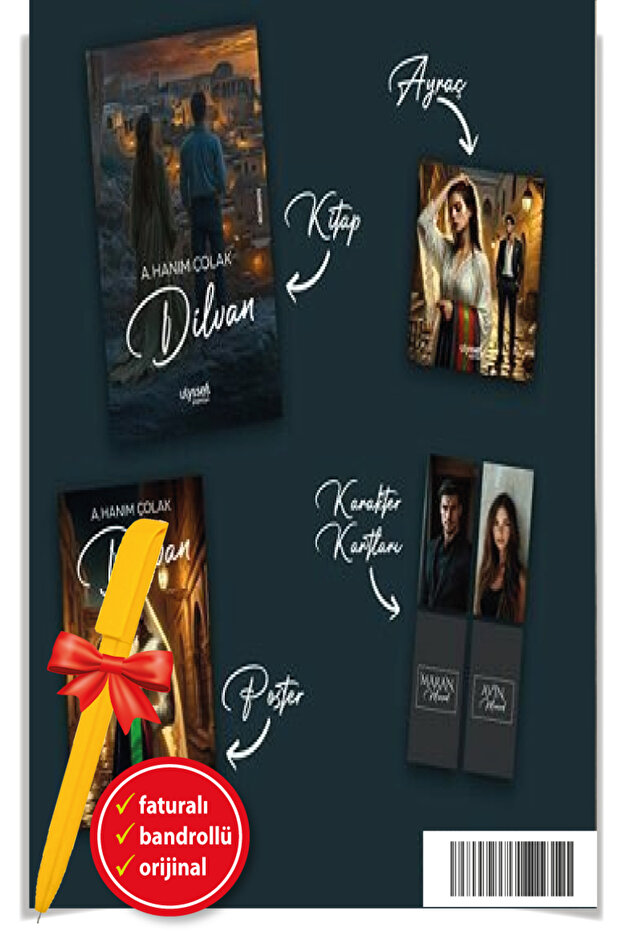 Alfa Kalem+ Dilvan (A. Hanım Çolak)-YENİ ULYSSES Kitap