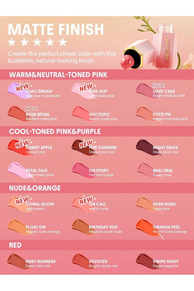 Color Bloom Liquid Blush - Candy Apple 5.2ml - 7