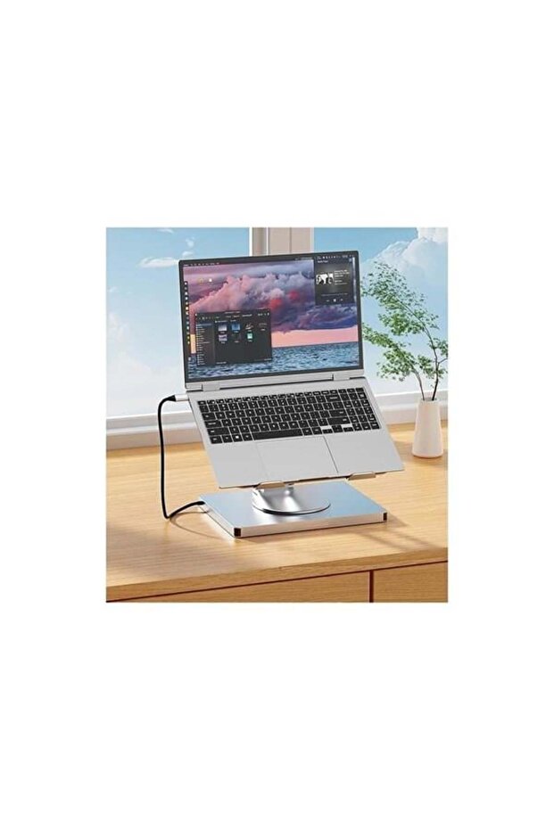 10 in 1 Çok Fonksiyonlu Type-C Hub Notebook Macbook Standı Usb-C Docking Station NSC-101 - 2