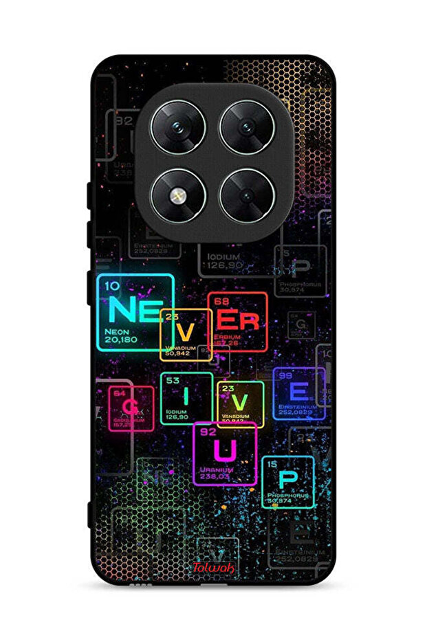 غطاء حماية Xiaomi Poco X7 5G، فن Never Give Up