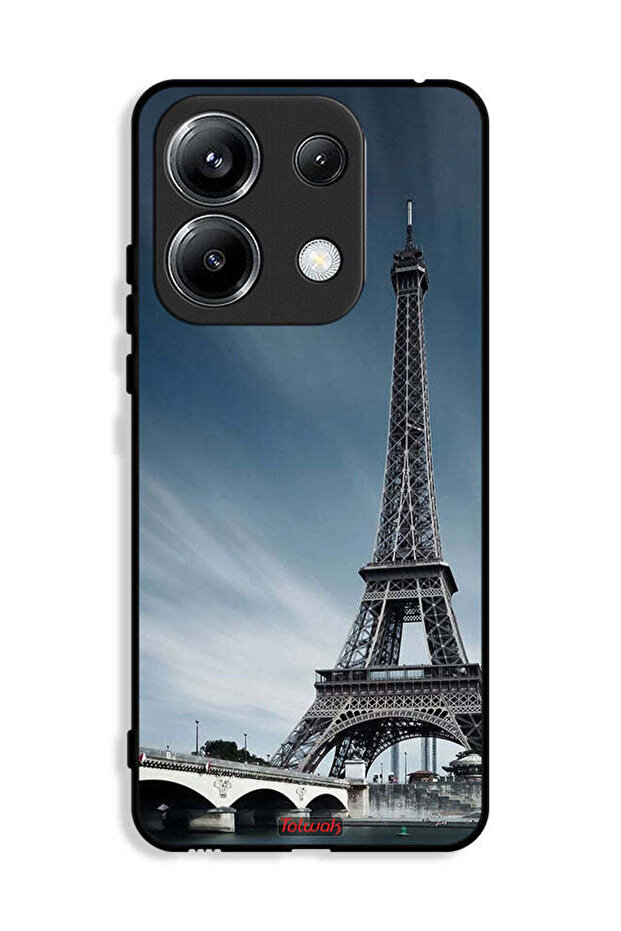 غطاء حماية لهاتف شاومي ريدمي نوت 13 برو 4G بتصميم برج إيفل