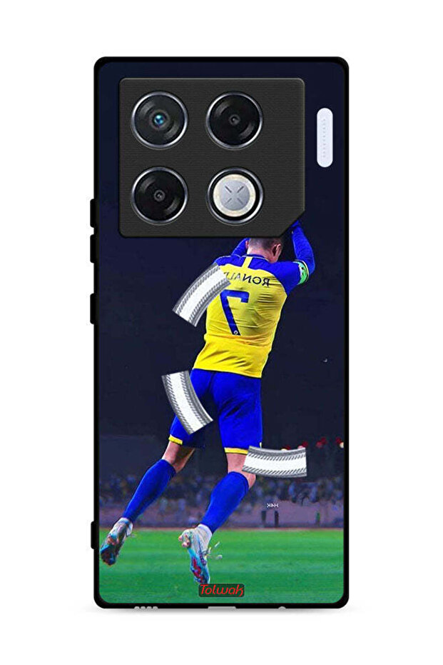غطاء حماية لهاتف Infinix GT 20 Pro 5G بطبعة كريستيانو رونالدو