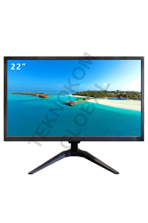 22" Profesyonel Led Monitör | Hdmı Vga Usb Rca Hoparlörlü 5ms | Duvara Monte Edilebilir Ot22 - 1