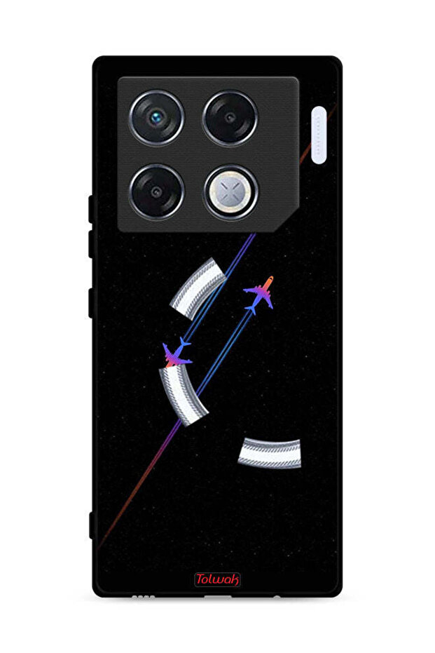 غطاء حماية لهاتف Infinix GT 20 Pro 5G برسومات طائرات