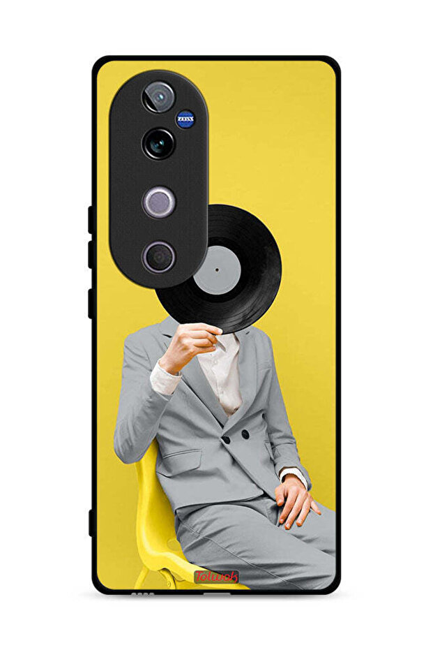 غطاء حماية Vivo V40 5G بتصميم فن تجريدي من دي جي