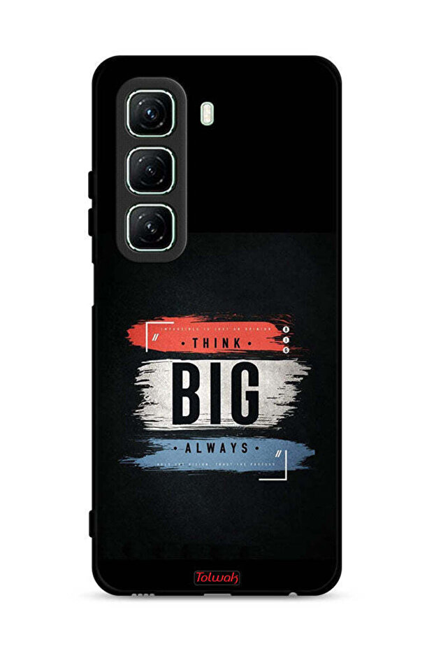 غطاء حماية لهاتف Infinix Hot 50 5G - فكر دائمًا بشكل كبير