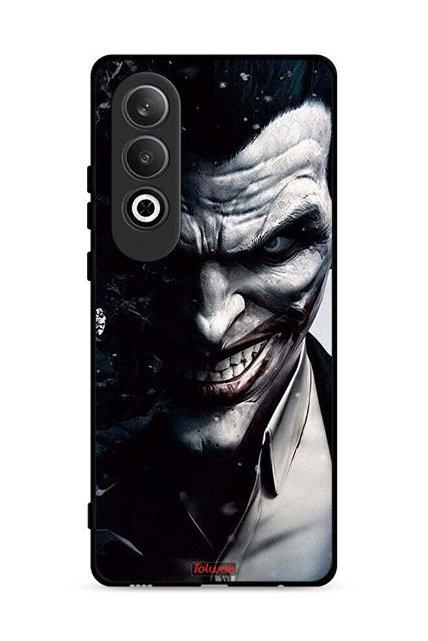 غطاء حماية لهاتف Oppo K12 Plus 5G بتصميم نصف وجه جوكر