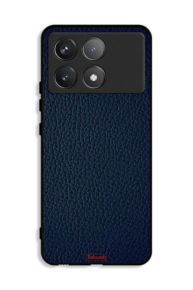 غطاء حماية جلدي بنمط لهاتف Xiaomi Redmi K70E 5G