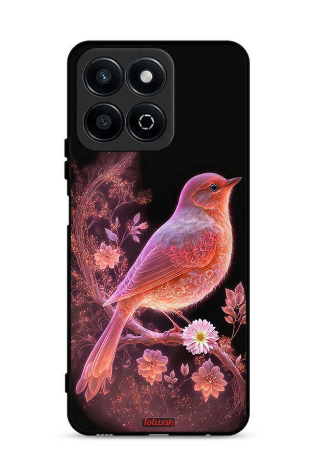 غطاء حماية لهاتف Honor Play 60 Plus 5G برسومات طيور لطيفة