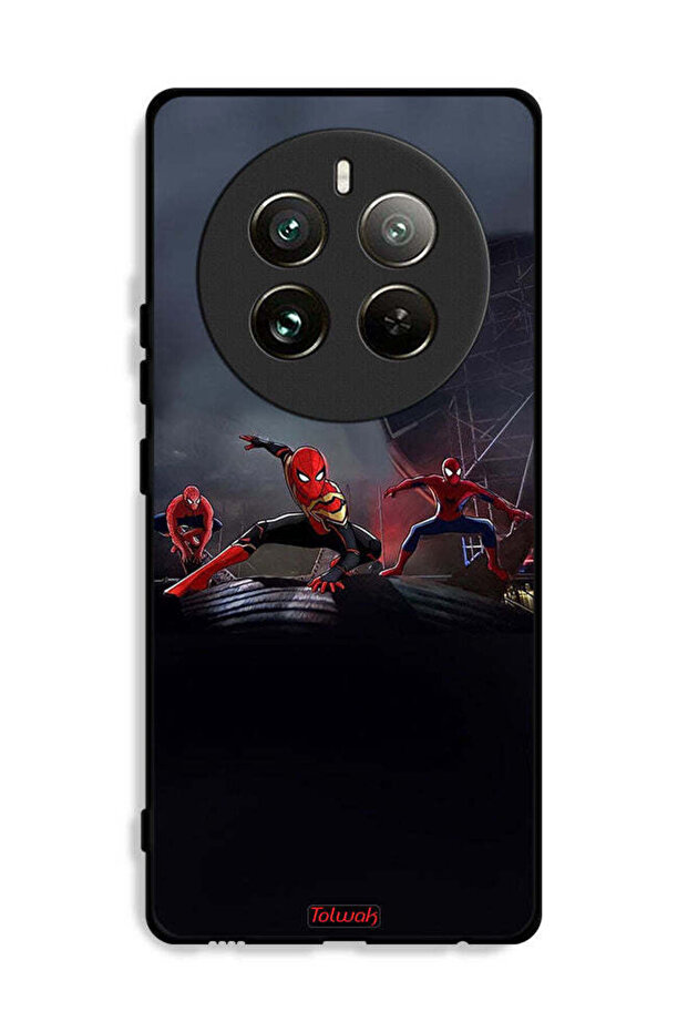 Realme 12 Pro Plus 5G Protective Case Cover Three Spiders