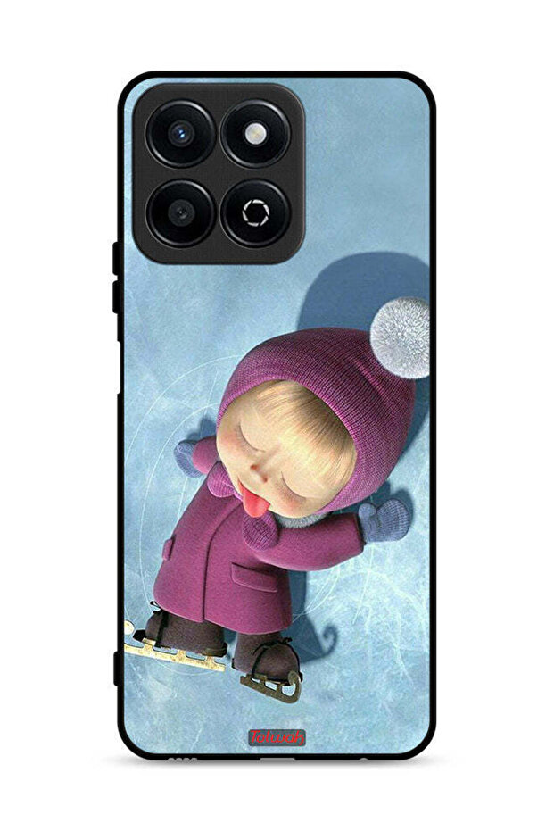غطاء حماية لطيف على شكل دمية لهاتف Honor Play 60 Plus 5G