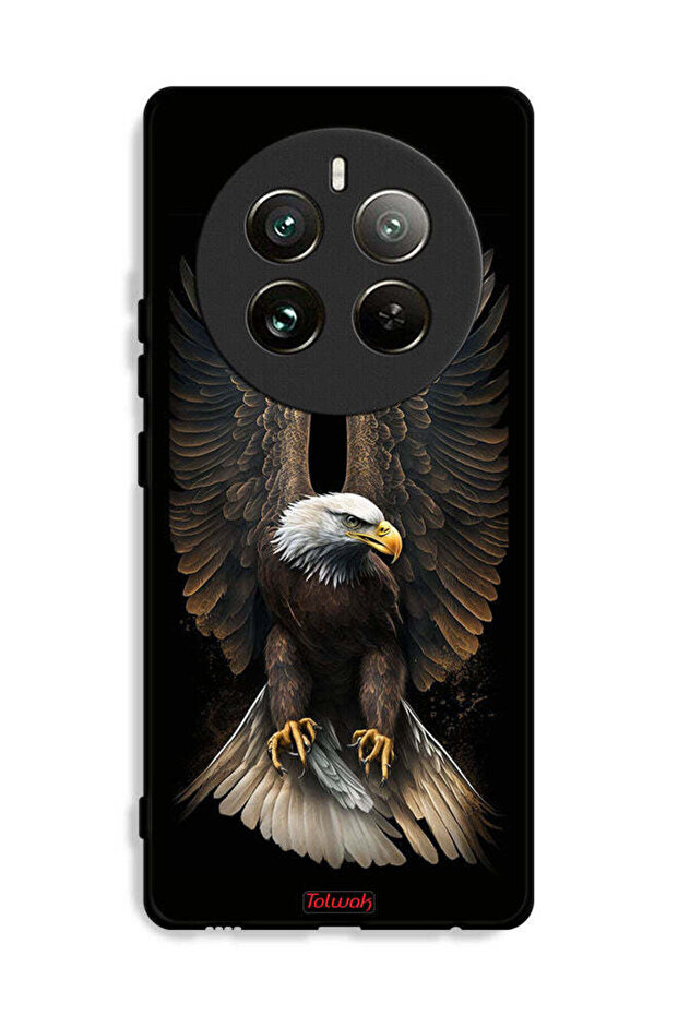 Realme 12 Pro Plus 5G Protective Case Cover Eagle Spread Wings