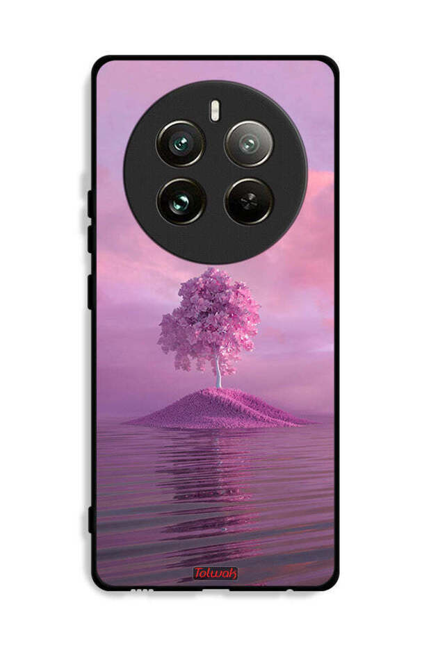 غطاء حماية لهاتف Realme 12 Pro Plus 5G بتصميم شجرة من Unsplash