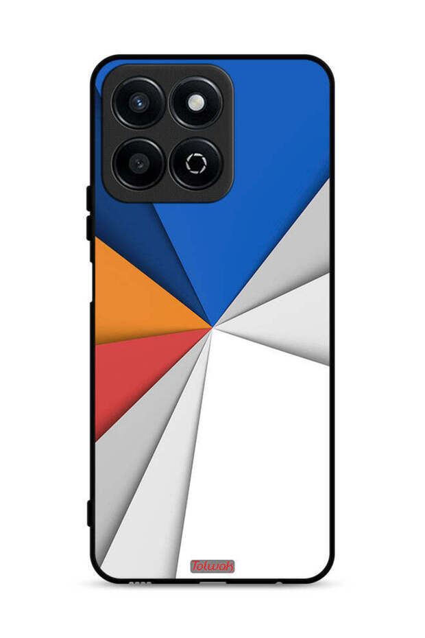 غطاء حماية لهاتف Honor Play 60 Plus 5G مصنوع من مادة مطابقة للفن التجريدي