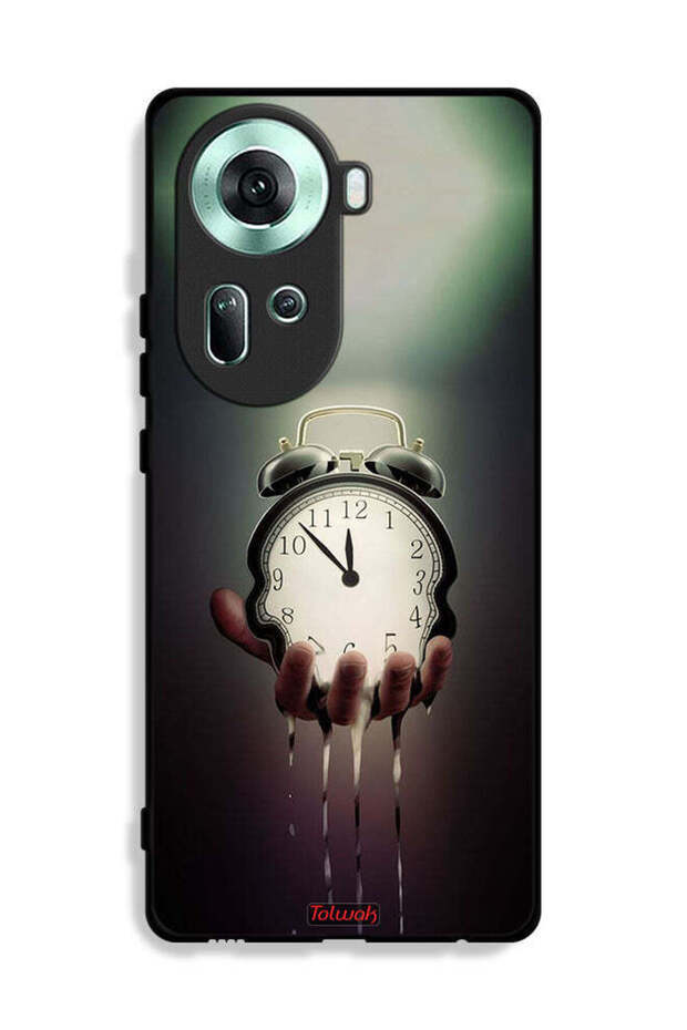 غطاء حماية على شكل ساعة لهاتف Oppo Reno11 5G