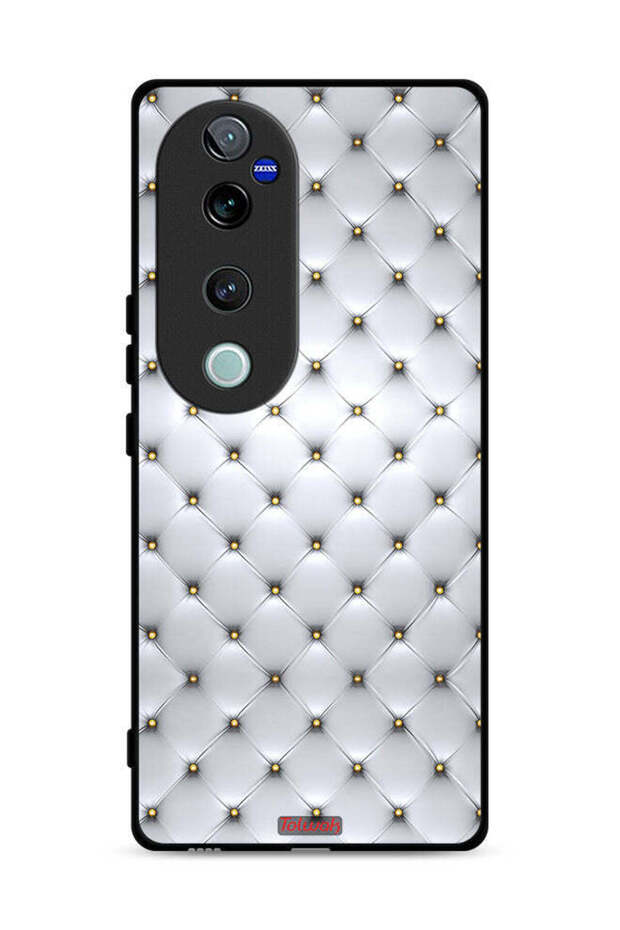 غطاء حماية لهاتف Vivo S19 Pro 5G مطبوع عليه دبابيس على القماش