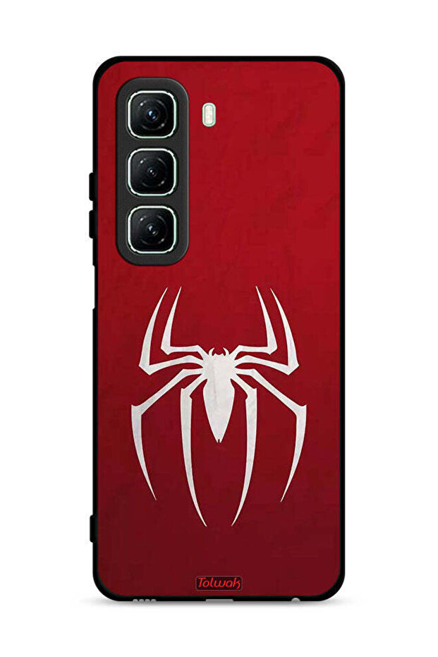 غطاء حماية لجهاز Infinix Hot 50 5G بتصميم Spider Icon