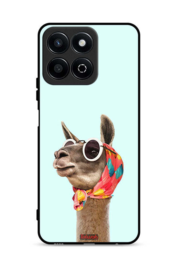 غطاء حماية لهاتف Honor Play 60 Plus 5G بلون جمل أنيق ولطيف
