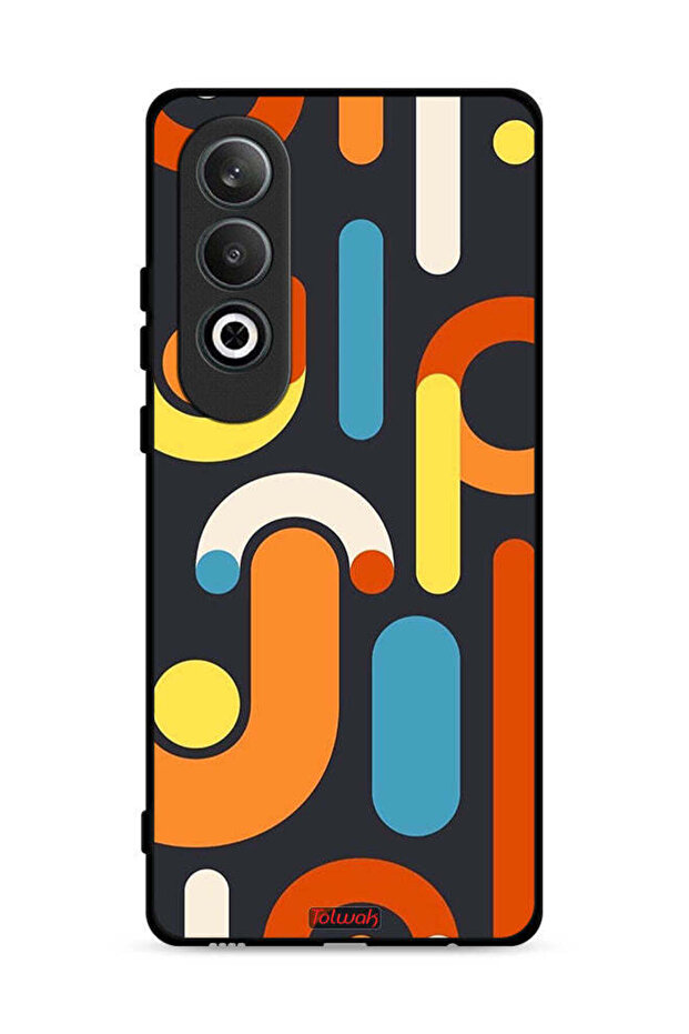 غطاء حماية بنمط نمط لهاتف Oppo K12 Plus 5G - 1