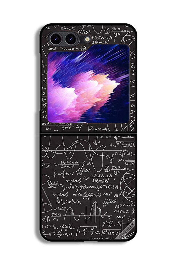 غطاء حماية لهاتف Samsung Galaxy Z Flip6 بمعادلات رياضية