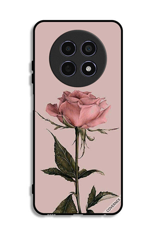 غطاء حماية لهاتف Realme 12x 5G - وردي خوخي