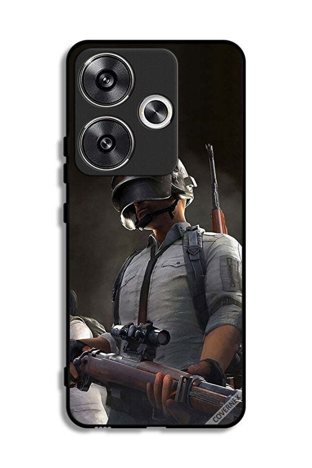 غطاء حماية لهاتف Xiaomi Poco F6 5G - لاعب ببجي