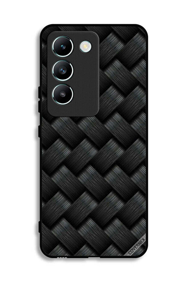 Vivo V30 Lite 4G Protective Case Cover Dark Stripes Pattern