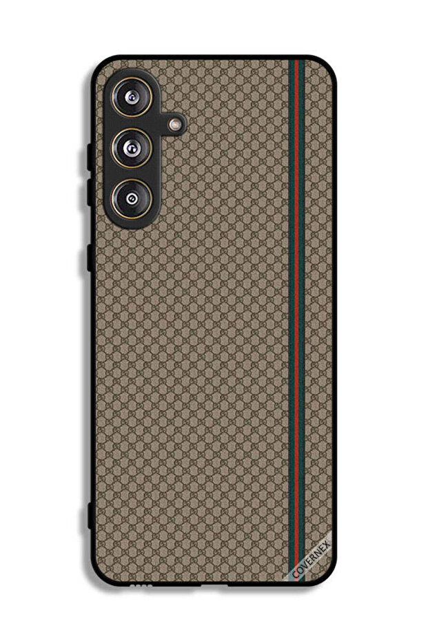 غطاء حماية بتصميم هندسي لهاتف سامسونج جالاكسي M55 5G