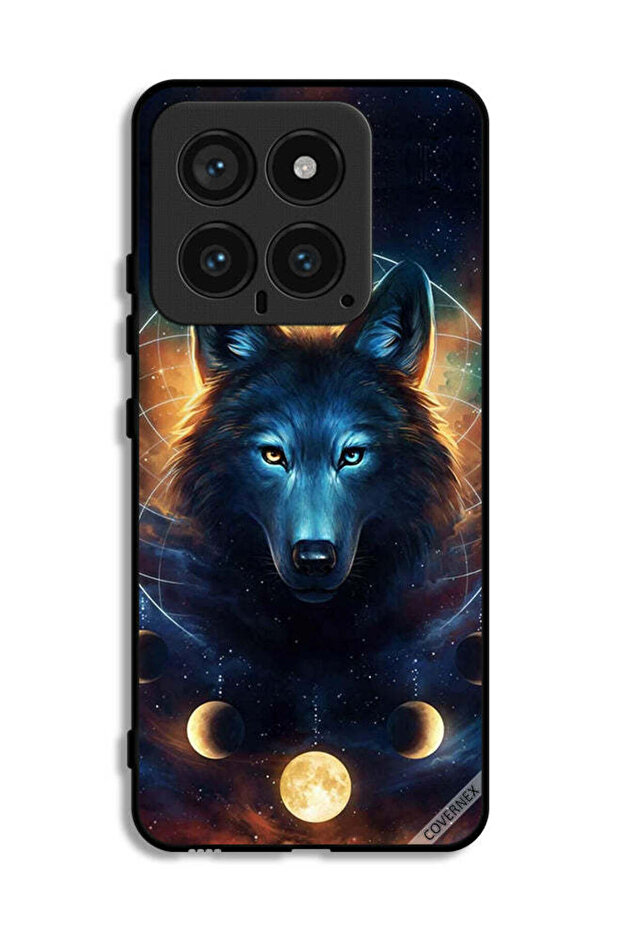 Xiaomi 14 Protective Case Cover Wolf In Space