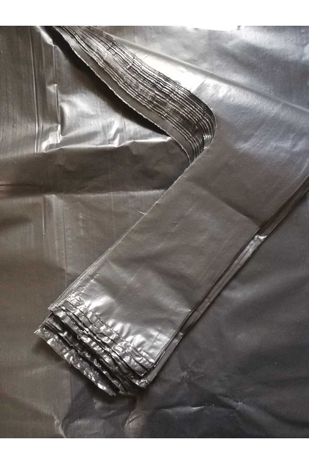 Ekstra Kalın Siyah Poşet 40x75 cm 3 Kg Dayanıklı Atlet Poşet Dökme Siyah Battal Boy Çöp Poşeti - 2