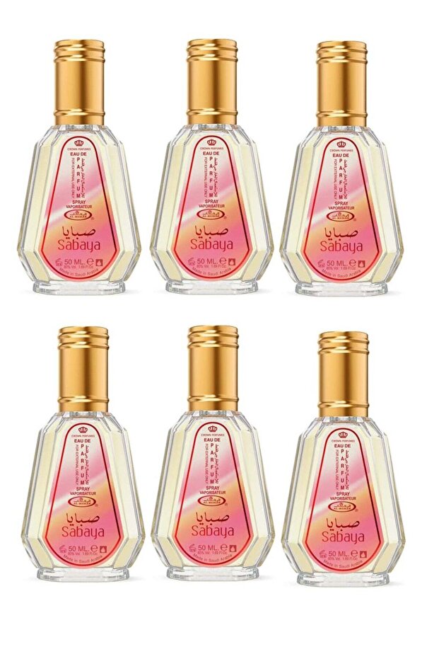 Sabaya Natural Eau De Parfum 50ml (Pack of 6)