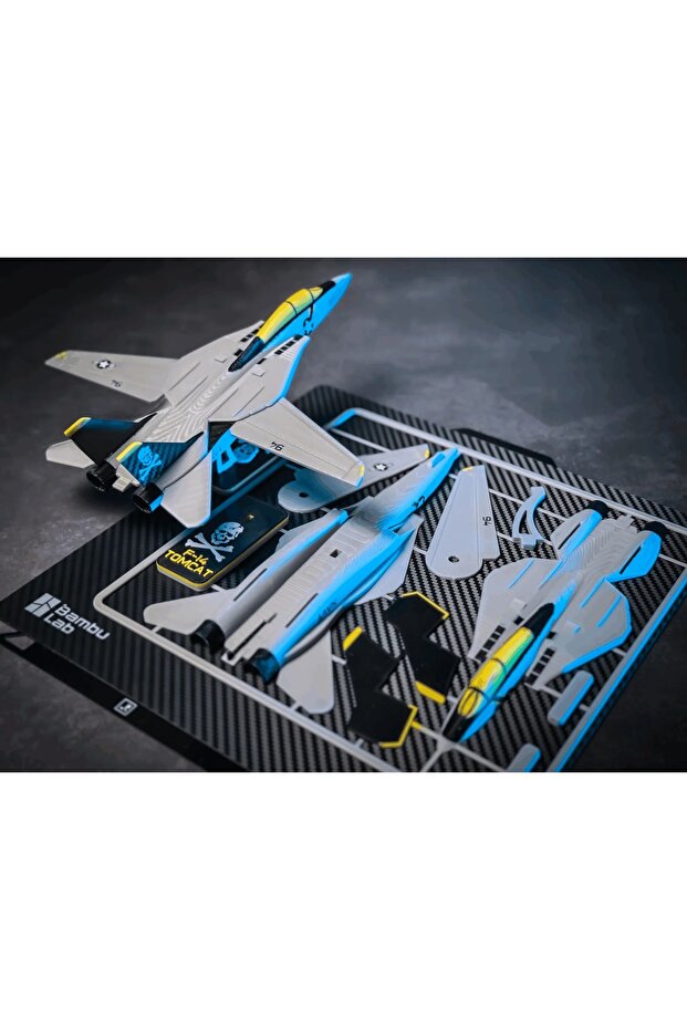 F-14 Kit kart uçak maketi - 1