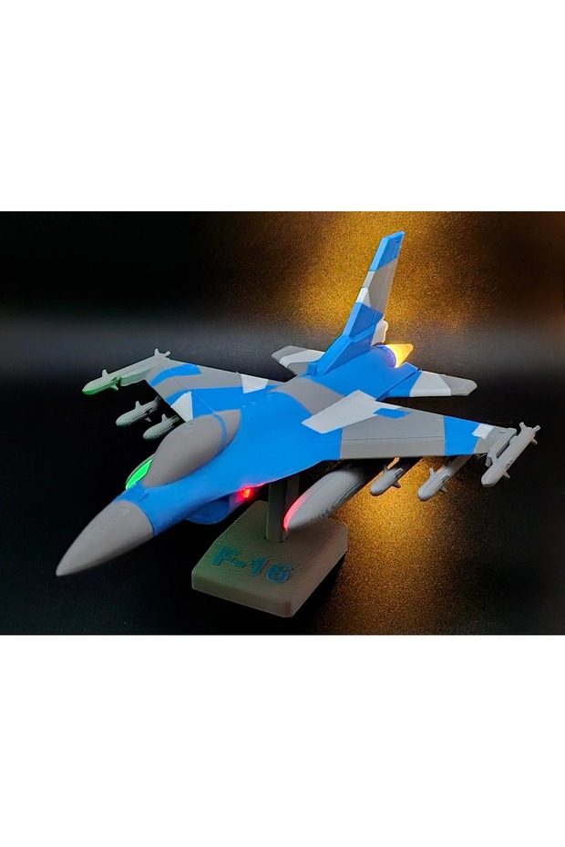 F-16 uçak kit kart maket - 2