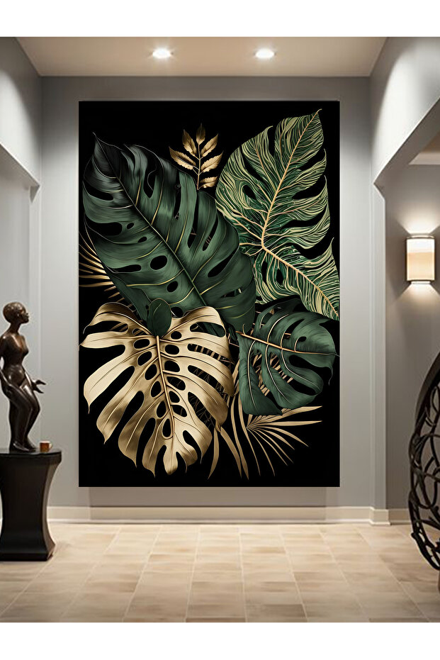 MONSTERA BİTKİ KANVAS KANVAS TABLO - 2