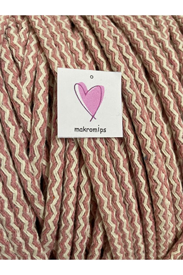 DİKİLEBİLİR ÇOK AMAÇLI TRESS HOBİ İPİ (1 kilo) PAMUK DOKUMA ÇANTA PASPAS SEPET SUPLA RUNNER - 1