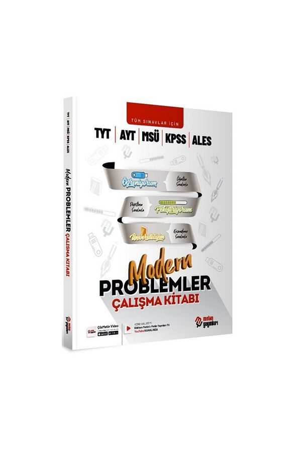 Metin Yayınları Tüm Sınavlar İçin Modern Problemler Çalışma Kitabı - 1