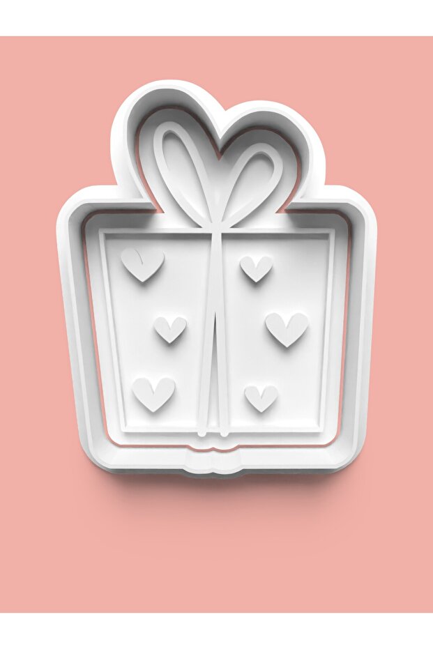 Gift Box Cookie Mold and Sugar Dough Mold 0419-2