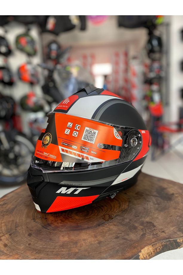 MT Genesis SV Cave Çene Açılır Kask - 2
