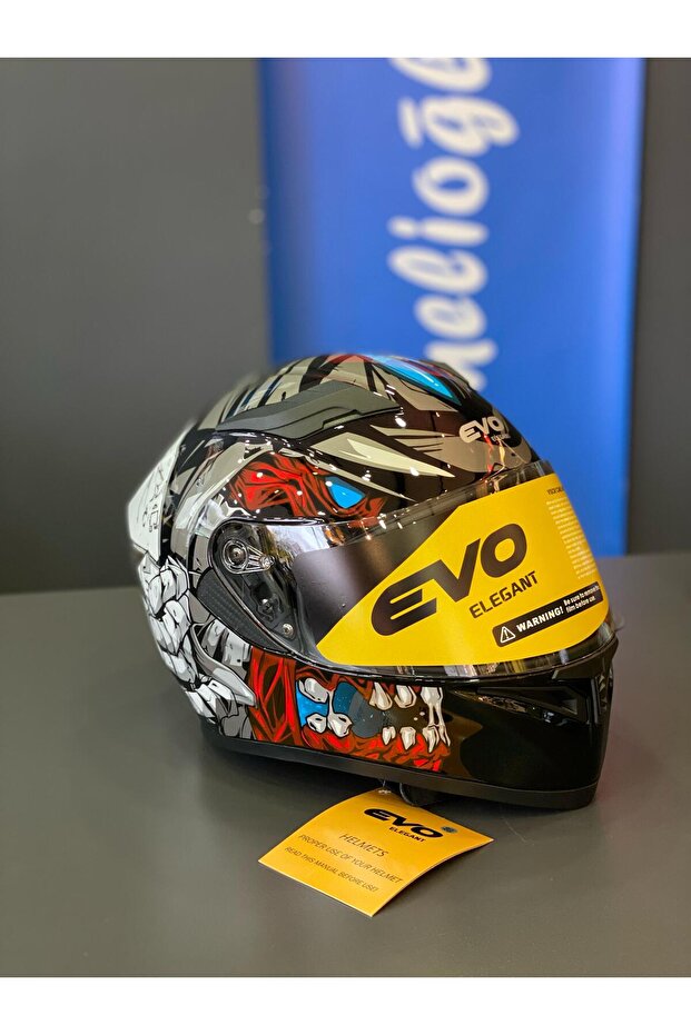 EVO FULL FACE GÜNEŞ VİZÖRLÜ KASK