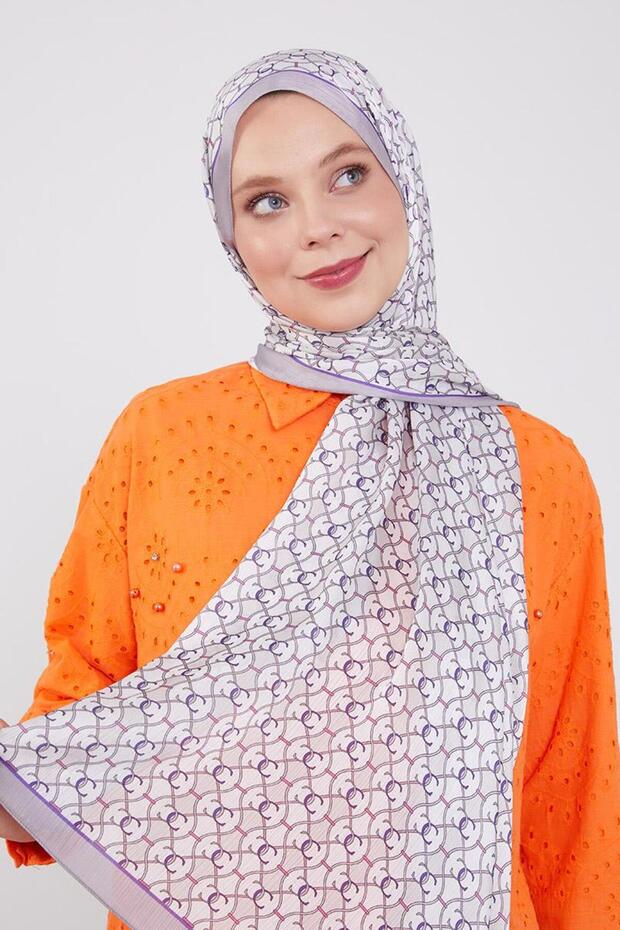 شال ماركة نمط سلسلة المنك