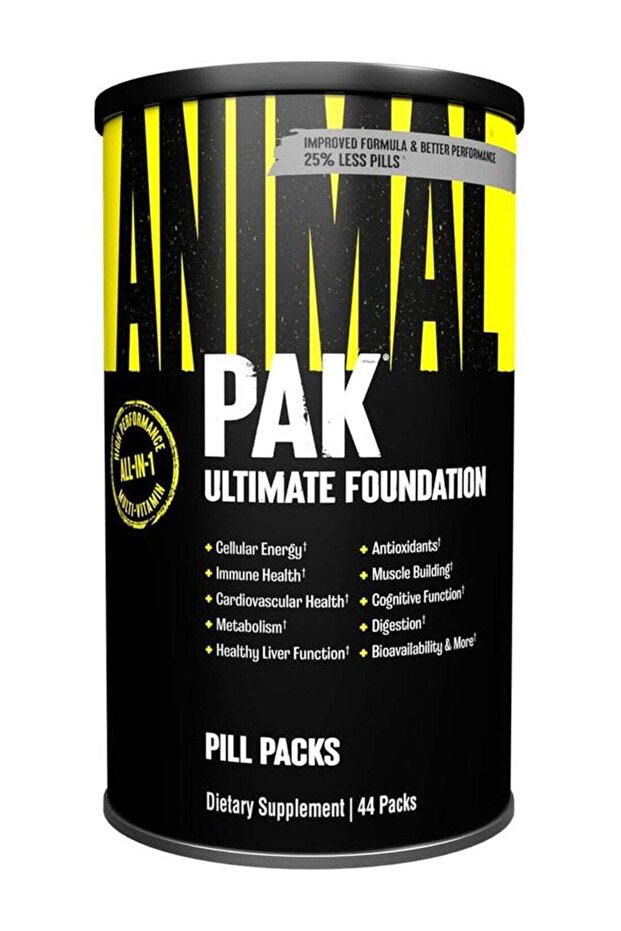 Pak Sports Nutrition Multivitamin Supplement - 44 Count
