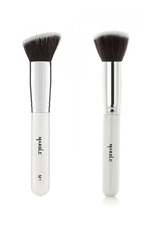 فرشاة كريم اساس من ماربل - M2-M1 مكونه من قطعتين Foundation Brush