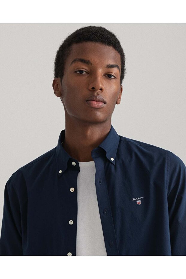 Slim Fit Broadcloth Shirt
